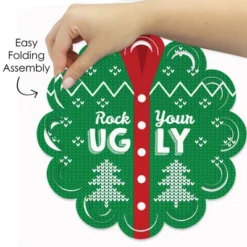 Big Dot Of Happiness Ugly Sweater - Holiday And Christmas Party Round Table Decorations - Paper Chargers - Place Setting For 12 8 Big Dot Of Happiness Ugly Sweater - Holiday And Christmas Party Round Table Decorations - Paper Chargers - Place Setting For 12 -Aurora Party Sales GUEST b73a7a9f 9800 4e39 8b21 43689fd5bf18