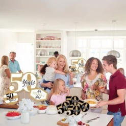 Big Dot Of Happiness We Still Do - 50th Wedding Anniversary - Anniversary Party Centerpiece Sticks - Showstopper Table Toppers - 35 Pieces -Aurora Party Sales GUEST b73f6716 312d 4fdf b9c7 b05d462cb615