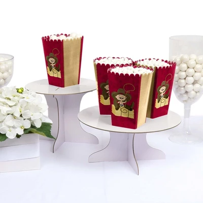 Big Dot Of Happiness Little Cowboy - Western Baby Shower Or Birthday Favor Popcorn Treat Boxes - Set Of 12 2 Big Dot Of Happiness Little Cowboy - Western Baby Shower Or Birthday Favor Popcorn Treat Boxes - Set Of 12 - Image 2