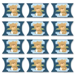Big Dot Of Happiness Baby Boy Teddy Bear - Favor Gift Boxes - Baby Shower Large Pillow Boxes - Set Of 12 -Aurora Party Sales GUEST b8af03ad e382 492d 8cfd 2d4fe7ef55ce