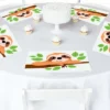 Big Dot Of Happiness Let's Hang - Sloth - Party Table Decorations - Baby Shower Or Birthday Party Placemats - Set Of 16