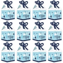 Big Dot Of Happiness It's A Boy - Square Favor Gift Boxes - Blue Baby Shower Bow Boxes - Set Of 12 8 Big Dot Of Happiness It's A Boy - Square Favor Gift Boxes - Blue Baby Shower Bow Boxes - Set Of 12 -Aurora Party Sales GUEST b95f23ac 3781 4466 a74d 2f414ae83c48