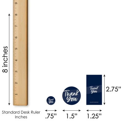 Big Dot Of Happiness Navy Blue Elegantly Simple - Guest Party Favors Candy Favor Sticker Kit - 304 Pieces 5 Big Dot Of Happiness Navy Blue Elegantly Simple - Guest Party Favors Candy Favor Sticker Kit - 304 Pieces - Image 5