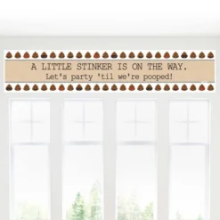 Big Dot Of Happiness Party 'Til You're Pooped - Poop Emoji Party Baby Shower Decorations Party Banner -Aurora Party Sales GUEST ba901a57 cb44 45cf 8065 2fc688fba44d