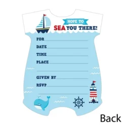 Big Dot Of Happiness Ahoy It's A Boy - Shaped Fill-In Invitations - Nautical Baby Shower Invitation Cards With Envelopes - Set Of 12 7 Big Dot Of Happiness Ahoy It's A Boy - Shaped Fill-In Invitations - Nautical Baby Shower Invitation Cards With Envelopes - Set Of 12 -Aurora Party Sales GUEST bb9e2b45 0b5d 4437 b3c4 db5fd1088ac7