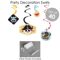 Big Dot Of Happiness Pirate Ship Adventures - Skull Birthday Party Supplies - Banner Decoration Kit - Fundle Bundle -Aurora Party Sales GUEST bbb94de7 0b26 48d3 b096 889137324701