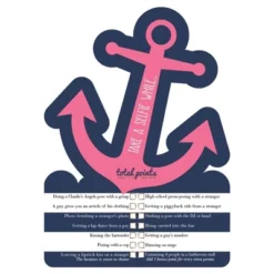 Big Dot Of Happiness Last Sail Before The Veil - Selfie Scavenger Hunt Nautical Bridal Shower And Bachelorette Party Game - Set Of 12