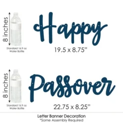 Big Dot Of Happiness Happy Passover - Pesach Party Letter Banner Decoration - 36 Banner Cutouts And Happy Passover Banner Letters -Aurora Party Sales GUEST bc0f0add be0f 46a1 9f63 7fa7a1d55c4f