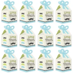 Big Dot Of Happiness Dashing Little Man Mustache Party - Square Favor Gift Boxes - Baby Shower Or Birthday Party Bow Boxes - Set Of 12 8 Big Dot Of Happiness Dashing Little Man Mustache Party - Square Favor Gift Boxes - Baby Shower Or Birthday Party Bow Boxes - Set Of 12 -Aurora Party Sales GUEST be9f6651 a5e4 4d0e 88e2 cd97526e09fb