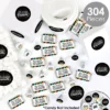 Big Dot Of Happiness Still Got Class - High School Reunion Party Candy Favor Sticker Kit - 304 Pieces