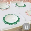 Big Dot Of Happiness Sweet Watermelon - Fruit Party Round Table Decorations - Paper Chargers - Place Setting For 12