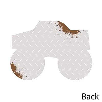 Big Dot Of Happiness Smash And Crash - Monster Truck - Shaped Thank You Cards - Boy Birthday Party Thank You Note Cards With Envelopes - Set Of 12 3 Big Dot Of Happiness Smash And Crash - Monster Truck - Shaped Thank You Cards - Boy Birthday Party Thank You Note Cards With Envelopes - Set Of 12 - Image 3