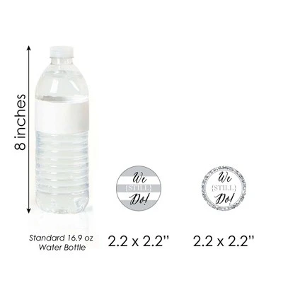 Big Dot Of Happiness We Still Do - Wedding Anniversary - Dessert Cupcake Toppers - Anniversary Party Clear Treat Picks - Set Of 24 5 Big Dot Of Happiness We Still Do - Wedding Anniversary - Dessert Cupcake Toppers - Anniversary Party Clear Treat Picks - Set Of 24 - Image 5