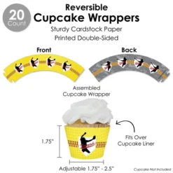 Big Dot Of Happiness Grand Slam - Fastpitch Softball - Birthday Party Or Baby Shower Favors And Cupcake Kit - Fabulous Favor Party Pack - 100 Pieces -Aurora Party Sales GUEST c47777e8 9d76 48cf ba05 ff4a9bc1b31f