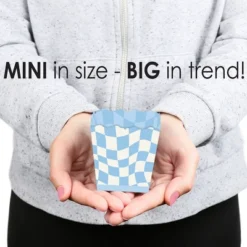 Big Dot Of Happiness Blue Checkered Party - Party Mini Favor Boxes - Treat Candy Boxes - Set Of 12 -Aurora Party Sales GUEST c48311c0 bb59 4eba a421 0b5aaea70b03