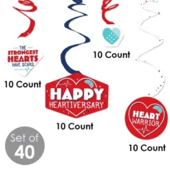 Big Dot Of Happiness Happy Heartiversary - CHD Awareness Hanging Decor - Party Decoration Swirls - Set Of 40 9 Big Dot Of Happiness Happy Heartiversary - CHD Awareness Hanging Decor - Party Decoration Swirls - Set Of 40 -Aurora Party Sales GUEST c65e3749 e1b9 4e45 8001 5dad9b4e69cf