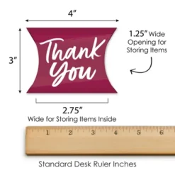 Big Dot Of Happiness Burgundy Elegantly Simple - Favor Gift Boxes - Guest Party Favors Petite Pillow Boxes - Set Of 20 10 Big Dot Of Happiness Burgundy Elegantly Simple - Favor Gift Boxes - Guest Party Favors Petite Pillow Boxes - Set Of 20 -Aurora Party Sales GUEST c6718ead 035b 4c56 aefd 2bed8685b471