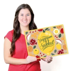 Big Dot Of Happiness Sukkot - Party Table Decorations - Sukkah Placemats - Set Of 16 -Aurora Party Sales GUEST c6963ba4 18cd 4b42 904a a7edd76d92bc