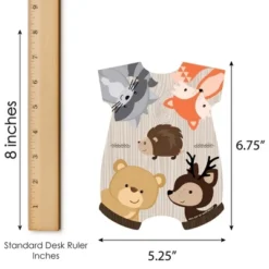 Big Dot Of Happiness Woodland Creatures - Picture Bingo Cards And Markers - Baby Shower Shaped Bingo Game - Set Of 18 5 Big Dot Of Happiness Woodland Creatures - Picture Bingo Cards And Markers - Baby Shower Shaped Bingo Game - Set Of 18 -Aurora Party Sales GUEST c725e60f bf30 4532 a6c8 4fd0e5161474