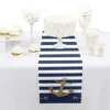 Big Dot Of Happiness Last Sail Before The Veil - Petite Nautical Bridal Shower And Bachelorette Party Paper Table Runner - 12 X 60 Inches