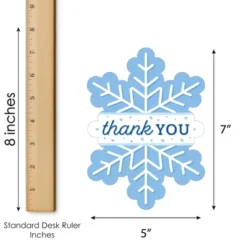 Big Dot Of Happiness Blue Snowflakes - Shaped Thank You Cards - Winter Holiday Party Thank You Note Cards With Envelopes - Set Of 12 10 Big Dot Of Happiness Blue Snowflakes - Shaped Thank You Cards - Winter Holiday Party Thank You Note Cards With Envelopes - Set Of 12 -Aurora Party Sales GUEST c8fb2496 9875 4e2d 880d 87de2133e04d