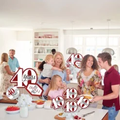 Big Dot Of Happiness We Still Do - 40th Wedding Anniversary - Anniversary Party Centerpiece Sticks - Showstopper Table Toppers - 35 Pieces 8 Big Dot Of Happiness We Still Do - 40th Wedding Anniversary - Anniversary Party Centerpiece Sticks - Showstopper Table Toppers - 35 Pieces -Aurora Party Sales GUEST cb448867 e689 4079 85a2 df57d805cf13