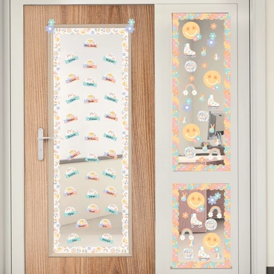 Big Dot Of Happiness Retro Pastel School Bulletin Board Set Classroom Decoration Kit 4 Big Dot Of Happiness Retro Pastel School Bulletin Board Set Classroom Decoration Kit - Image 4