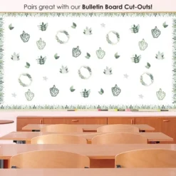 Big Dot Of Happiness Eucalyptus Greenery - Scalloped Classroom Decor - Bulletin Board Borders - 51 Feet -Aurora Party Sales GUEST cc03d989 9604 497a ba0d e5f2b6a39aea