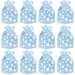 Big Dot Of Happiness Blue Daisy Flowers - Square Favor Gift Boxes - Floral Party Bow Boxes - Set Of 12 8 Big Dot Of Happiness Blue Daisy Flowers - Square Favor Gift Boxes - Floral Party Bow Boxes - Set Of 12 -Aurora Party Sales GUEST cd8e6800 9973 4689 b569 46c6b2aa4692