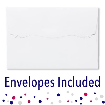 Big Dot Of Happiness Shark Zone - Shaped Fill-In Invites - Jawsome Party Or Birthday Party Invite Cards With Envelopes - Set Of 12 4 Big Dot Of Happiness Shark Zone - Shaped Fill-In Invites - Jawsome Party Or Birthday Party Invite Cards With Envelopes - Set Of 12 - Image 4