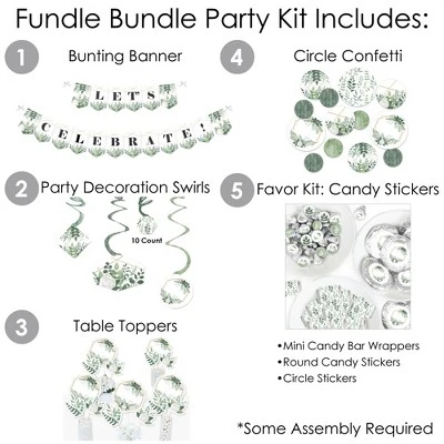 Big Dot Of Happiness Boho Botanical - Greenery Party Supplies - Banner Decoration Kit - Fundle Bundle 1 Big Dot Of Happiness Boho Botanical - Greenery Party Supplies - Banner Decoration Kit - Fundle Bundle
