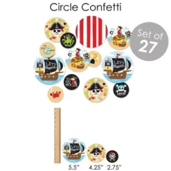 Big Dot Of Happiness Pirate Ship Adventures - Skull Birthday Party Supplies - Banner Decoration Kit - Fundle Bundle -Aurora Party Sales GUEST cee09d2c 88b2 4ba7 8c10 9324cf93593e