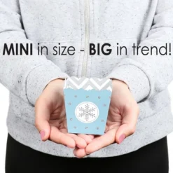 Big Dot Of Happiness Winter Wonderland - Party Mini Favor Boxes - Snowflake Holiday Party And Winter Wedding Treat Candy Boxes - Set Of 12 5 Big Dot Of Happiness Winter Wonderland - Party Mini Favor Boxes - Snowflake Holiday Party And Winter Wedding Treat Candy Boxes - Set Of 12 -Aurora Party Sales GUEST d16300e3 dc6b 49e1 b0e4 a3af6cd2cd30