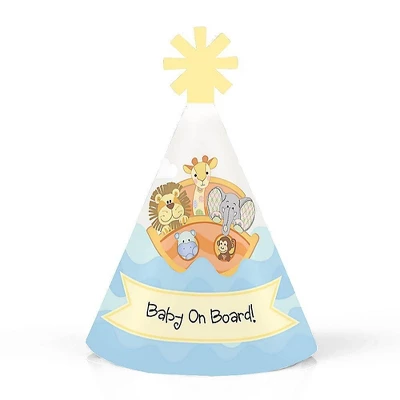 Big Dot Of Happiness Noah's Ark - Mini Cone Baby Shower Or Birthday Party Hats - Small Little Party Hats - Set Of 8 6 Big Dot Of Happiness Noah's Ark - Mini Cone Baby Shower Or Birthday Party Hats - Small Little Party Hats - Set Of 8 - Image 6