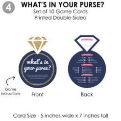 Big Dot Of Happiness Last Sail Before The Veil - 4 Nautical Bridal Shower Games - 10 Cards Each - Gamerific Bundle -Aurora Party Sales GUEST d373ba9f 6782 4cea 9698 5d79343a834a