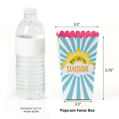 Big Dot Of Happiness You Are My Sunshine - Baby Shower Or Birthday Party Favor Popcorn Treat Boxes - Set Of 12 1 Big Dot Of Happiness You Are My Sunshine - Baby Shower Or Birthday Party Favor Popcorn Treat Boxes - Set Of 12