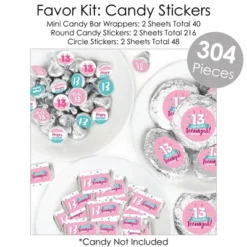 Big Dot Of Happiness Girl 13th Birthday - Official Teenager Birthday Party Supplies - Banner Decoration Kit - Fundle Bundle -Aurora Party Sales GUEST d4640235 5a66 4d25 9083 7d737f9b8001