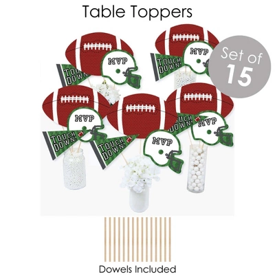 Big Dot Of Happiness End Zone - Football - Baby Shower Or Birthday Party Supplies - Banner Decoration Kit - Fundle Bundle 4 Big Dot Of Happiness End Zone - Football - Baby Shower Or Birthday Party Supplies - Banner Decoration Kit - Fundle Bundle - Image 4