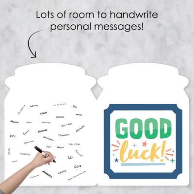 Big Dot Of Happiness Wishing You All The Best - Good Luck Retirement Going Away Giant Greeting Card - Big Shaped Jumborific Card - 16.5 X 22 Inches 2 Big Dot Of Happiness Wishing You All The Best - Good Luck Retirement Going Away Giant Greeting Card - Big Shaped Jumborific Card - 16.5 X 22 Inches - Image 2
