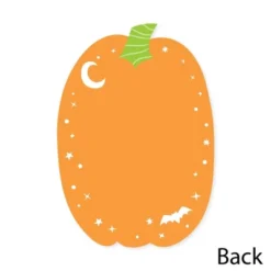 Big Dot Of Happiness Jack-O'-Lantern Halloween - Shaped Thank You Cards - Kids Halloween Party Thank You Note Cards With Envelopes - Set Of 12 -Aurora Party Sales GUEST d9cd38e7 1ba4 46a2 bae3 6a3a240cf2c3