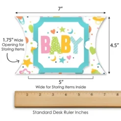 Big Dot Of Happiness Colorful Baby Shower - Favor Gift Boxes - Gender Neutral Party Large Pillow Boxes - Set Of 12 10 Big Dot Of Happiness Colorful Baby Shower - Favor Gift Boxes - Gender Neutral Party Large Pillow Boxes - Set Of 12 -Aurora Party Sales GUEST da3cda8e 2955 493a 8d65 c4481a6ef188