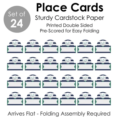 Big Dot Of Happiness Par-Tee Time - Golf - Birthday Or Retirement Party Tent Buffet Card - Table Setting Name Place Cards - Set Of 24 4 Big Dot Of Happiness Par-Tee Time - Golf - Birthday Or Retirement Party Tent Buffet Card - Table Setting Name Place Cards - Set Of 24 - Image 4