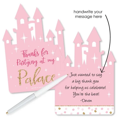Big Dot Of Happiness Little Princess Crown - Shaped Thank You Cards - Baby Shower Or Birthday Party Thank You Note Cards With Envelopes - Set Of 12 1 Big Dot Of Happiness Little Princess Crown - Shaped Thank You Cards - Baby Shower Or Birthday Party Thank You Note Cards With Envelopes - Set Of 12