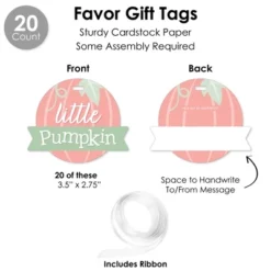 Big Dot Of Happiness Girl Little Pumpkin - Fall Birthday Party Or Baby Shower Favors And Cupcake Kit - Fabulous Favor Party Pack - 100 Pieces 10 Big Dot Of Happiness Girl Little Pumpkin - Fall Birthday Party Or Baby Shower Favors And Cupcake Kit - Fabulous Favor Party Pack - 100 Pieces -Aurora Party Sales GUEST db82c68e b654 4df8 bf67 434a9fe15df9