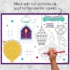 Big Dot Of Happiness Happy Diwali - Paper Festival Of Lights Party Coloring Sheets - Activity Placemats - Set Of 16