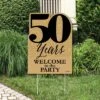 Big Dot Of Happiness We Still Do - 50th Wedding Anniversary - Party Decorations - Anniversary Party Welcome Yard Sign