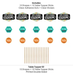 Big Dot Of Happiness Still Got Class - High School Reunion Party Centerpiece Sticks - Table Toppers - Set Of 15 -Aurora Party Sales GUEST dc6240f4 9a59 46a7 acc0 f0bcfffe7875