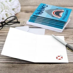 Big Dot Of Happiness Shark Zone - Jawsome Party Or Birthday Party Thank You Cards (8 Count) 6 Big Dot Of Happiness Shark Zone - Jawsome Party Or Birthday Party Thank You Cards (8 Count) -Aurora Party Sales GUEST dcbe093d f411 4deb 910f 1015408b901d