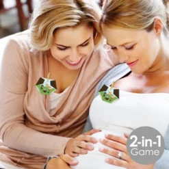 Big Dot Of Happiness Woodland Creatures - Baby Shower Conversation Starter - 2-in-1 Dirty Diaper Game - Set Of 24