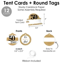 Big Dot Of Happiness We Still Do - 50th Wedding Anniversary - DIY Anniversary Party Love Is Sweet Signs - Snack Bar Decorations Kit - 50 Pieces -Aurora Party Sales GUEST dee0e51d 4059 4ec3 b274 ba93dabefe5b